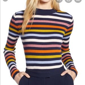 Halogen brand striped sweater small